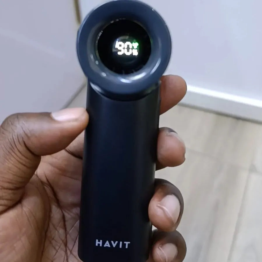 Havit HF610 | Handheld High-Speed Fan, 5 Speed Levels Neo Tech