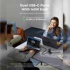 Anker 140W 4-Port GaN Charger | PD 3.1 UK Plug Kenya