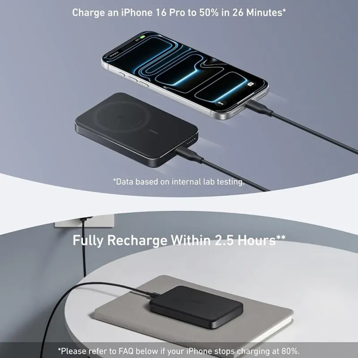 Anker MagGo Ultra-Slim | 10000mAh Power Bank 15W Qi2 Charging Kenya