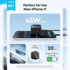 Anker Nano Charger (45W) | Compact GaN Fast Charger for Phones, Tablets & Laptops Kenya