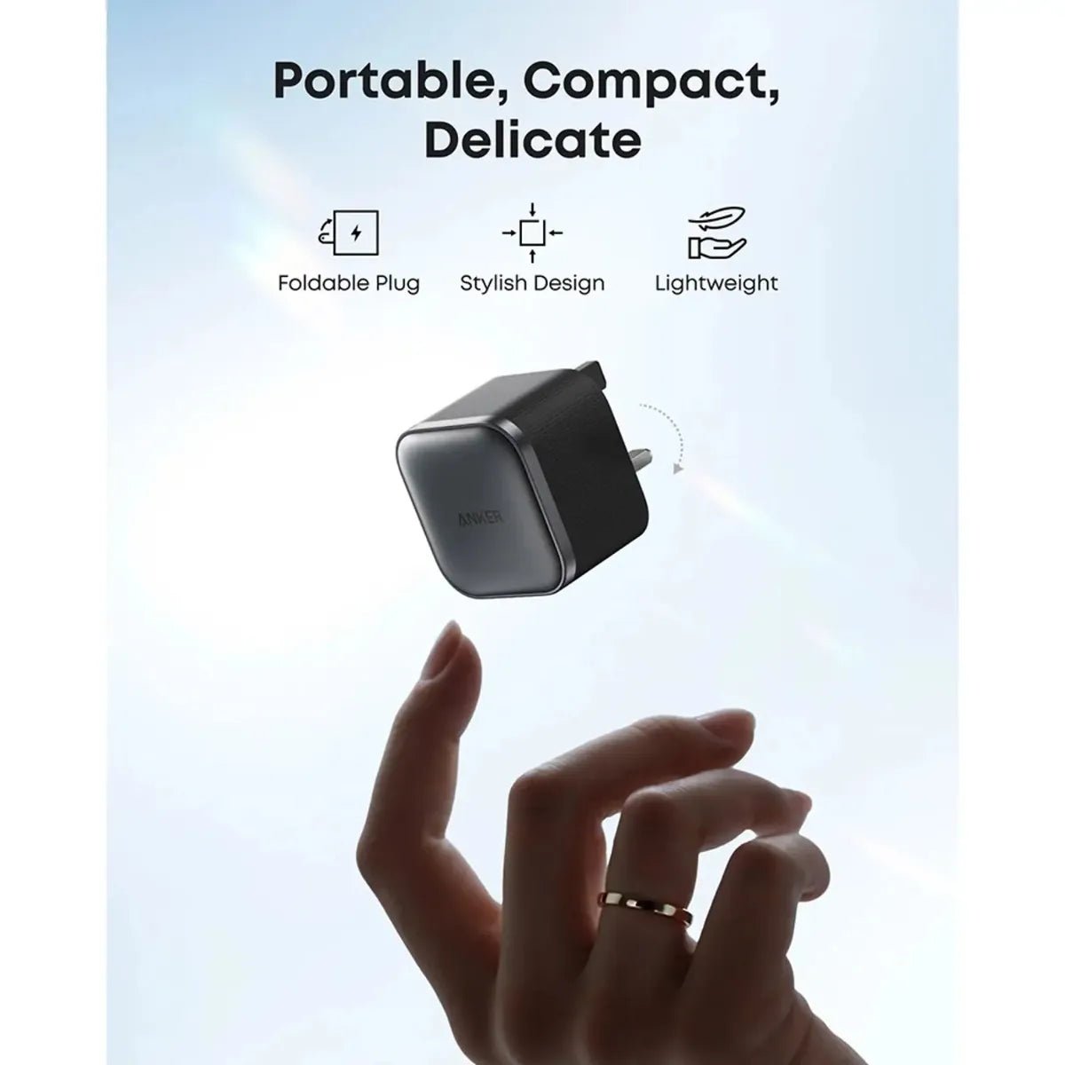 Anker Nano Charger (45W) | Compact GaN Fast Charger for Phones, Tablets & Laptops Kenya