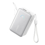 Anker Nano Power Bank | 10K, 45W, Built-In Retractable USB-C Cable White Kenya