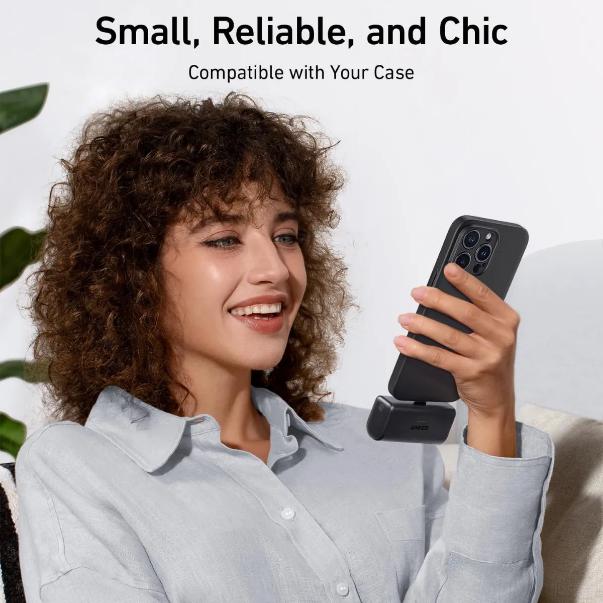 Anker Nano Power Bank | 5000mAh, 22.5W, Compact Power with Built-In USB-C Connector Kenya