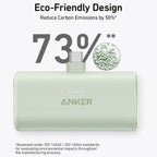 Anker Nano Power Bank | 5000mAh, 22.5W, Compact Power with Built-In USB-C Connector Kenya