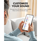 Neo Tech Accessories Anker Soundcore K20i, Semi-in-Ear Wireless Bluetooth Earbuds