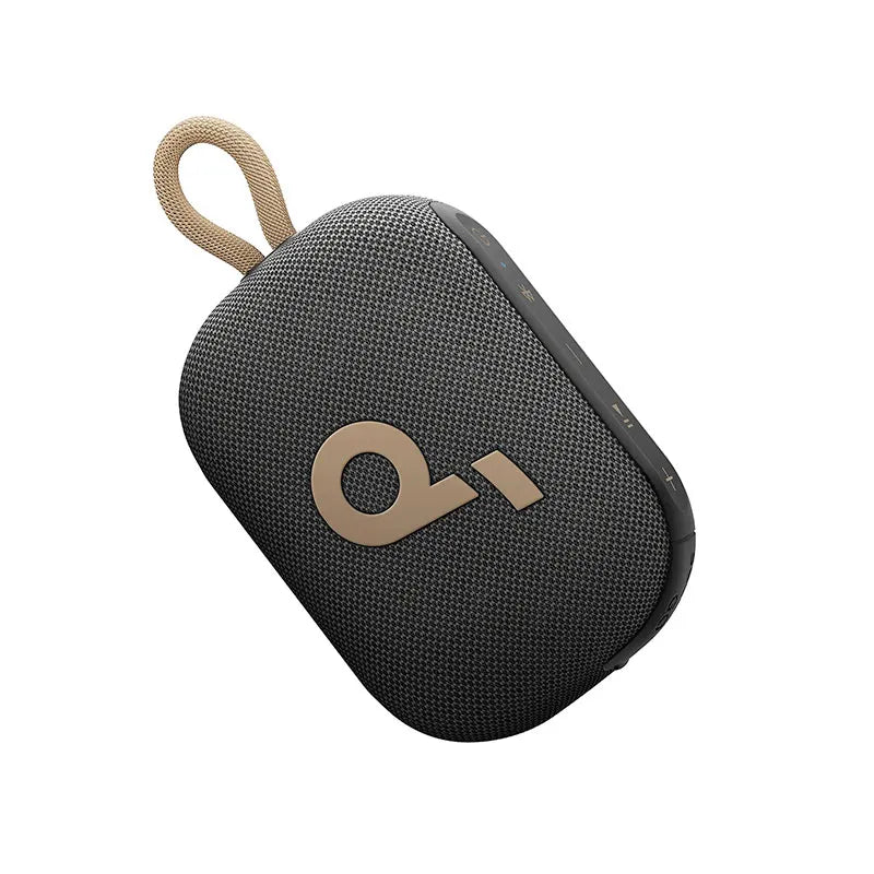 Anker Soundcore Select 4 Go Bluetooth Speaker – 5W Punchy Sound, 20H Playtime, IP67 Waterproof & Floating - Neo Tech AccessoriesAnker Soundcore Select 4 Go Bluetooth Speaker with a beige logo on a white background