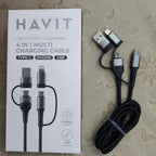 Havit CB6244 4 - in - 1 USB Cable - Neo Tech Accessories - 2