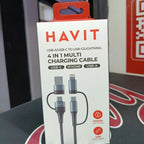 Havit CB6244 4 - in - 1 USB Cable - Neo Tech Accessories - 3