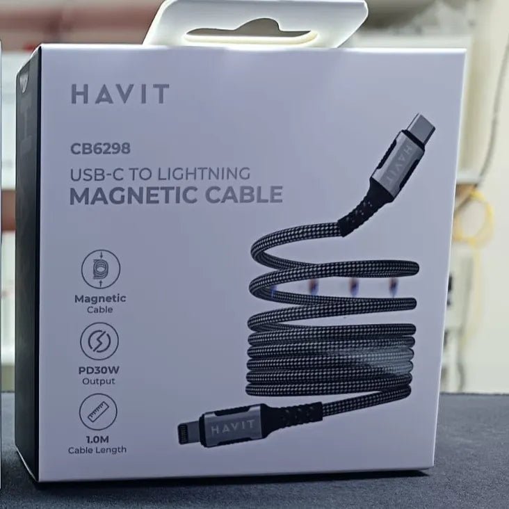 HAVIT CB6298 Magnetic USB C - iPhone Cable - Neo Tech Accessories - 4