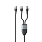 Havit CB6325 2 - in - 1 100W USB - C Cable - Neo Tech Accessories - 1