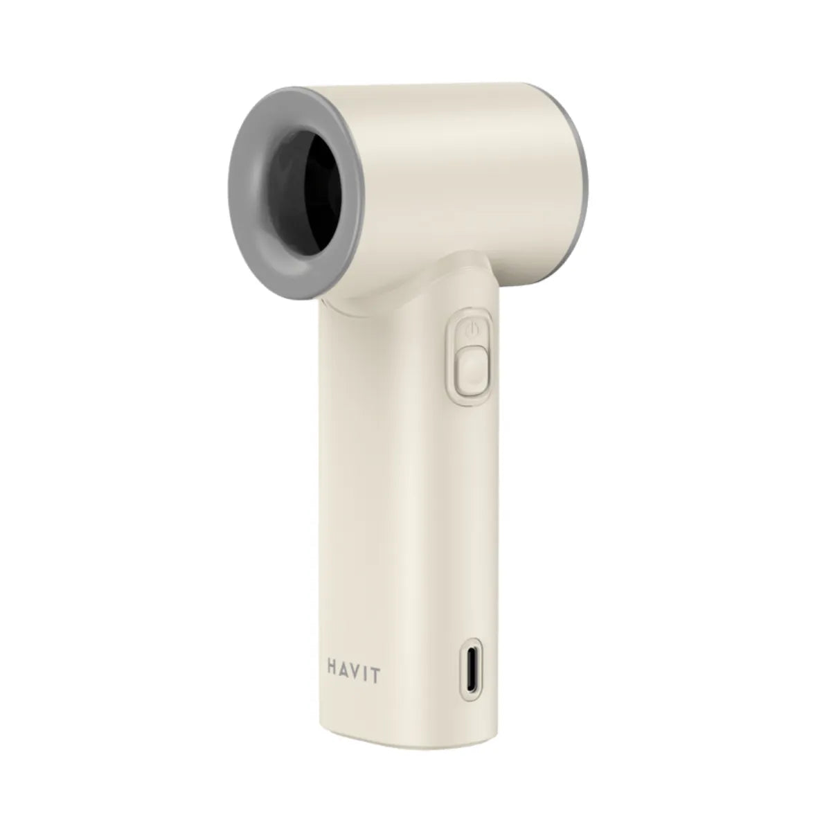Havit HF610 | Handheld High-Speed Fan, 5 Speed Levels Beige Neo Tech