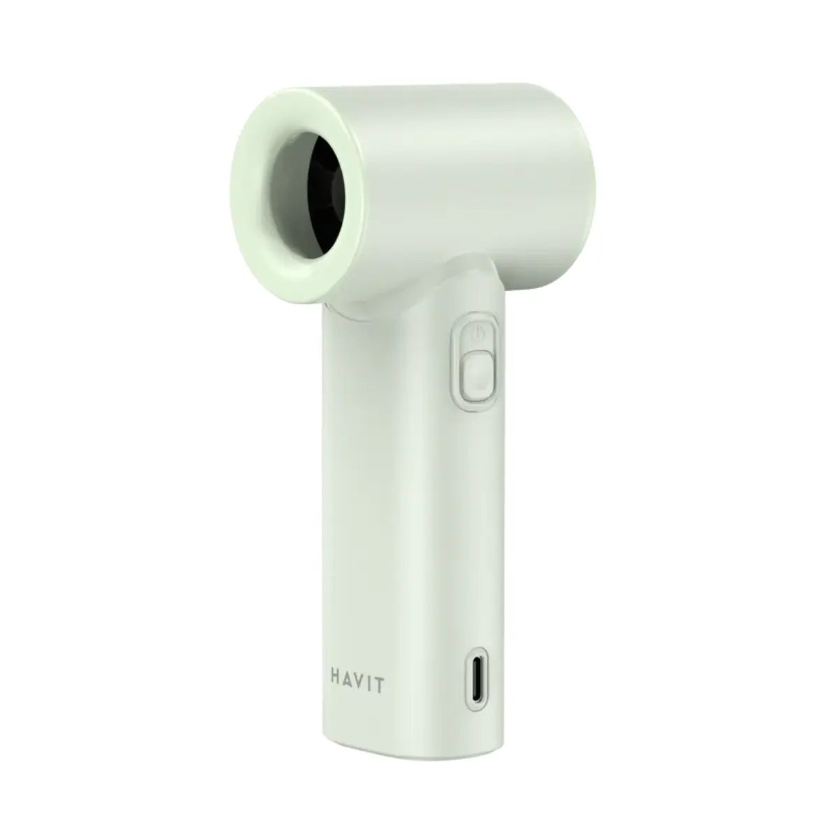 Havit HF610 | Handheld High-Speed Fan, 5 Speed Levels Green Neo Tech