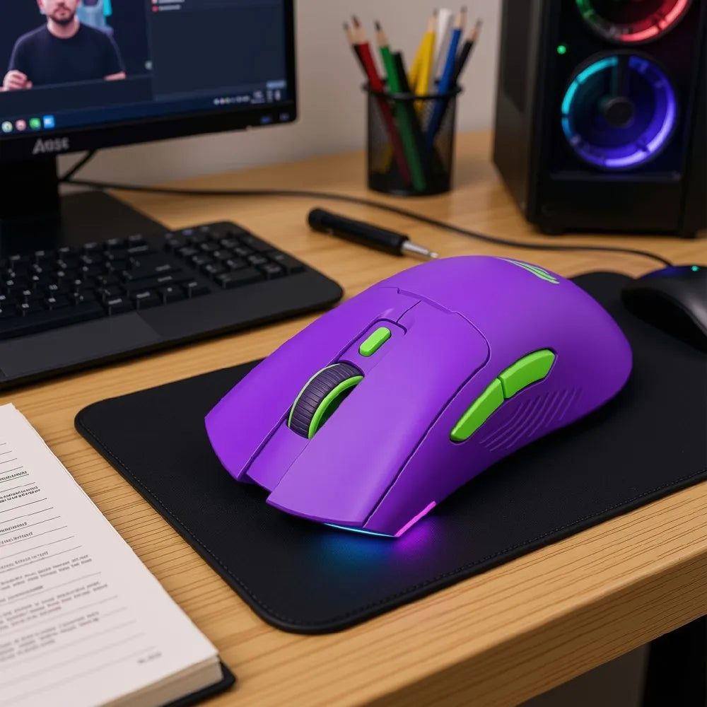 Havit MS966WB | Quad-Mode Rechargeable Gaming Mouse Neo Tech