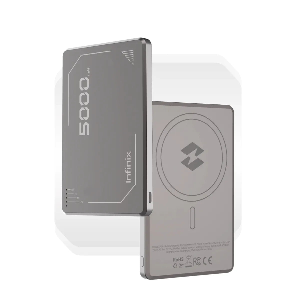 Infinix MagPower XP06 | 5000mAh, 20W Magnetic Wireless Powerbank Neo Tech