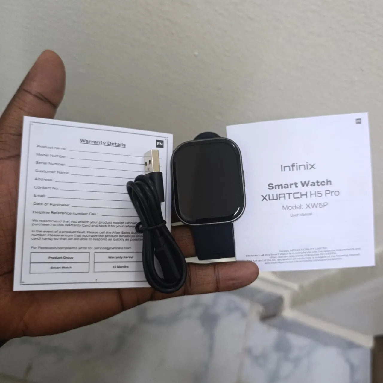 Infinix XWatch H5 Pro (XW5P) with AMOLED Display