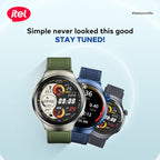 Neo Tech Accessories itel Edge R1 Pro Smartwatch (ISW-O43) AMOLED Display, Bluetooth Calling, IP68 Waterproof