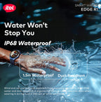 Neo Tech Accessories itel Edge R1 Pro Smartwatch (ISW-O43) AMOLED Display, Bluetooth Calling, IP68 Waterproof