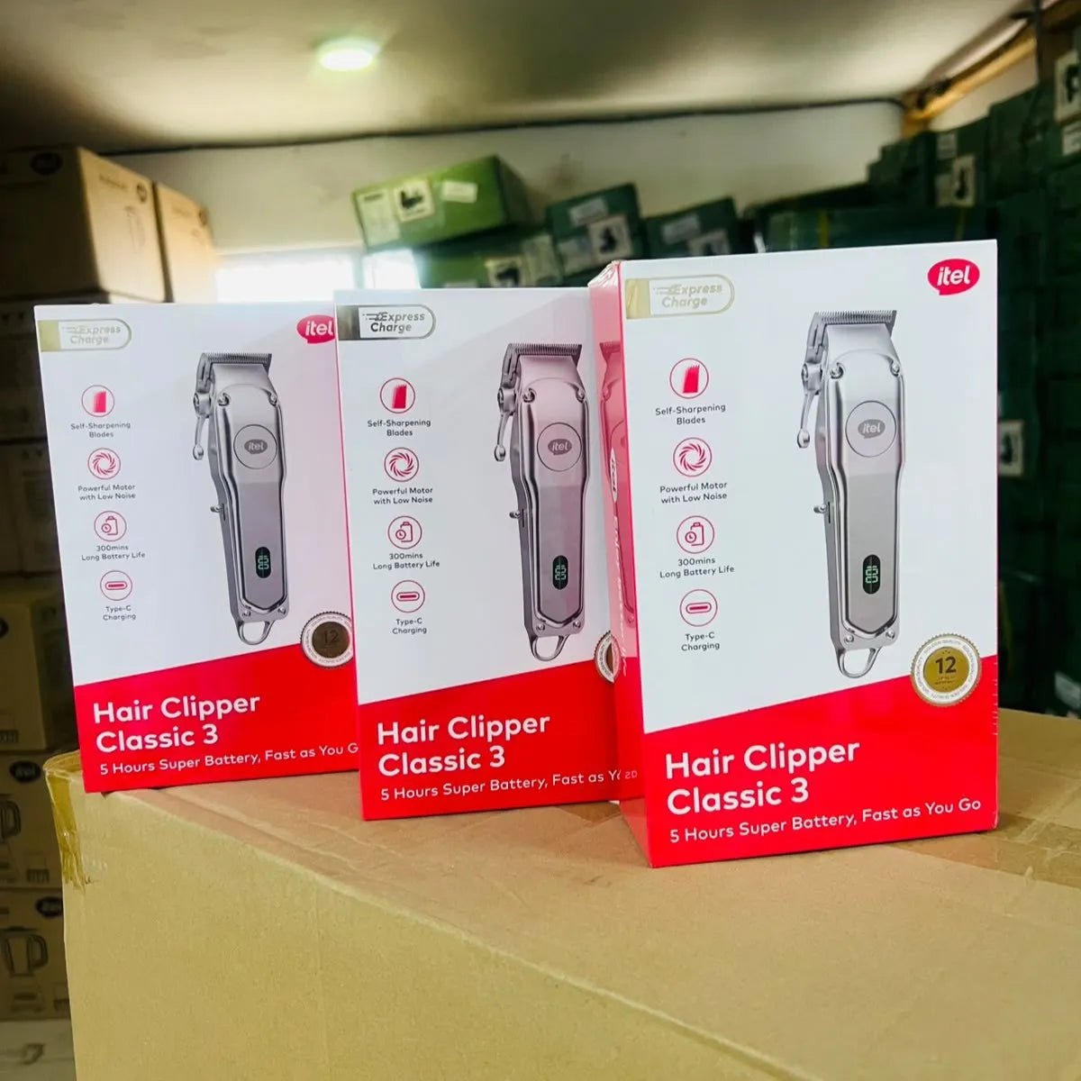 Itel Hair Clipper Classic 3 (IHC-35) Professional Clipper - Neo Tech Accessories-4