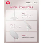 Itel LED Makeup Mirror (IMM-01)- Rechargeable - Neo Tech Accessories-5