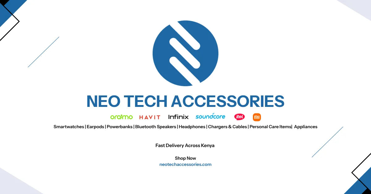 Neo Tech Accessories | Smartwatches, Earbuds & Phone Accessories Kenya