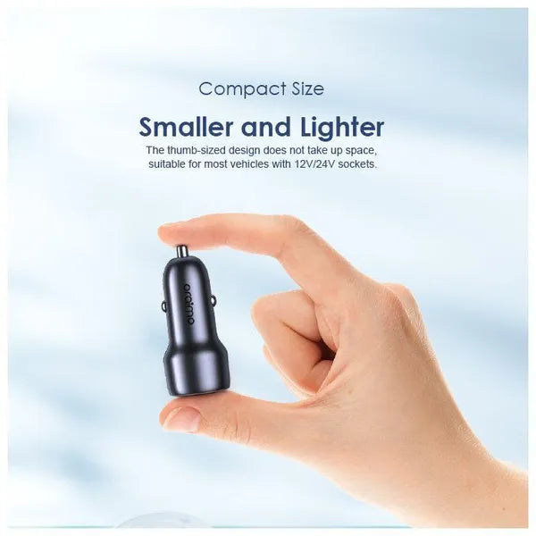 oraimo Bullet 48 48W Fast Car Charger