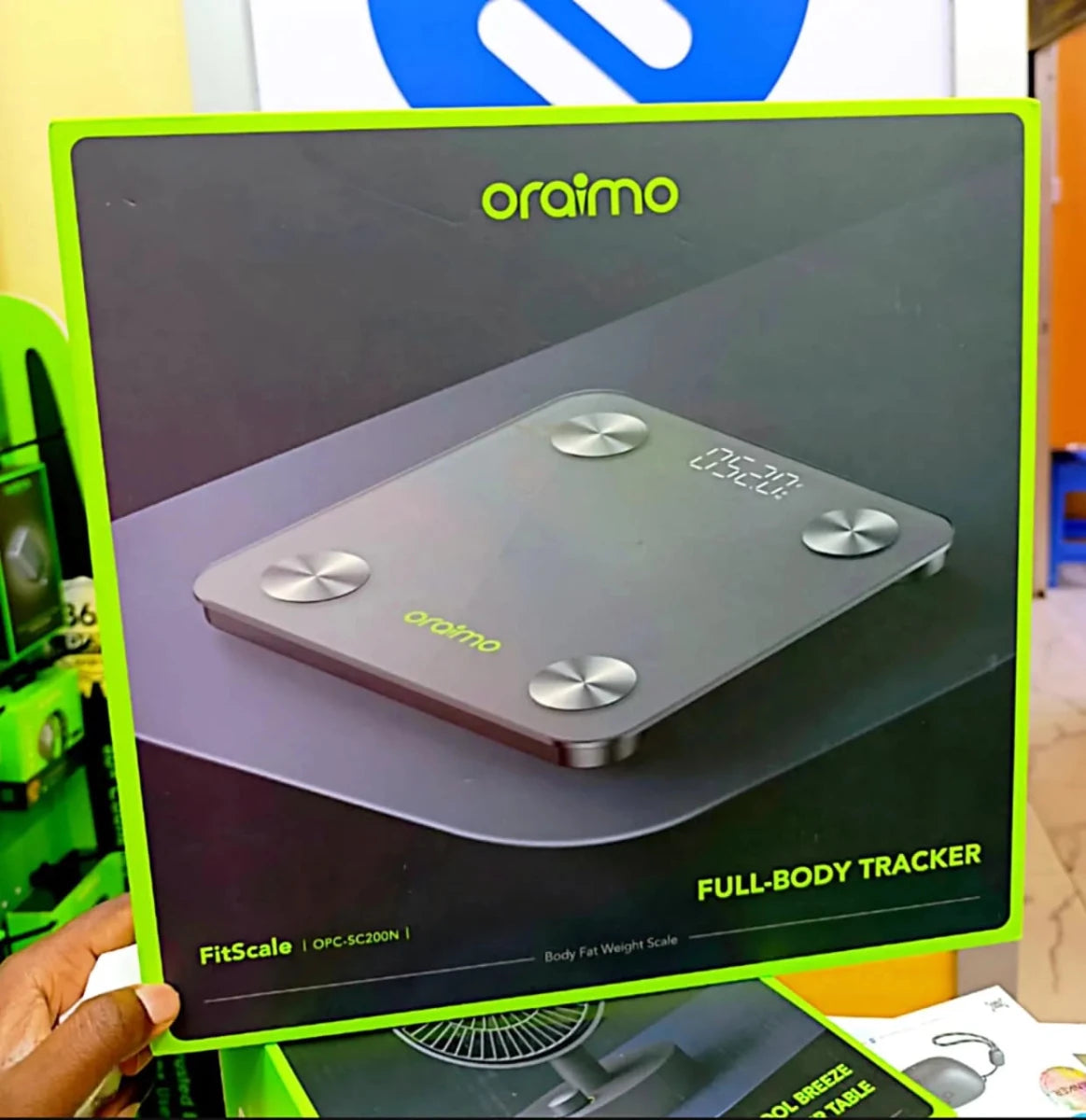 oraimo FitScale Smart LED Body Fat Scale - Neo Tech Accessories - 1