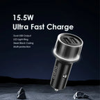 oraimo Highway 15 15.5W Dual USB Car Charger