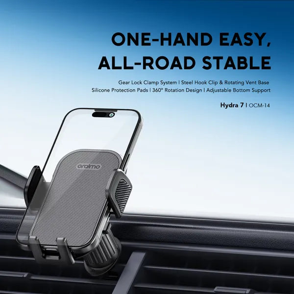oraimo Hydra 7 Air Vent Car Phone Mount