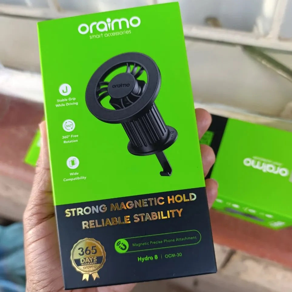 oraimo Hydra 8 Magnetic Air Vent Car Phone Mount