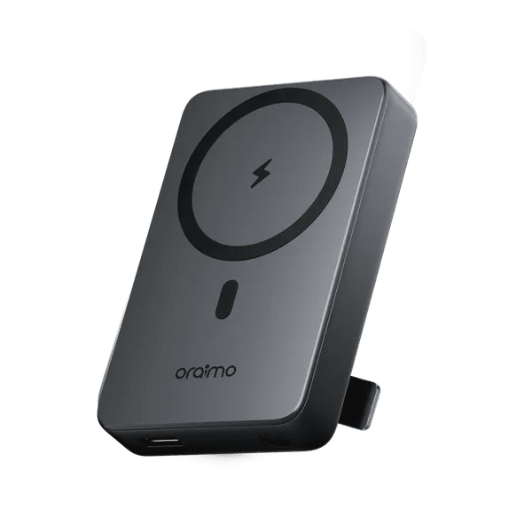 oraimo MagPower 15 10000mAh, 22.5W, Magsafe Wireless Power Bank Black Neo Tech