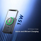 oraimo MagPower 15 | 10000mAh, 22.5W MagSafe Wireless Power Bank Neo Tech
