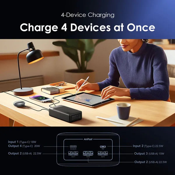 oraimo PowerBox 400 Vision 40000mAh 22.5W Power Bank