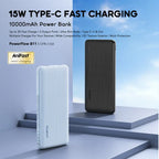oraimo PowerFlow B11 10000mAh, 15W, Detachable CablePower Bank