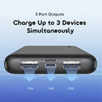 oraimo PowerFlow B11 10000mAh, 15W, Detachable CablePower Bank