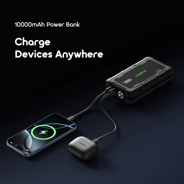 oraimo PowerSpark 1500A Jump Starter 10000mAh Power Bank