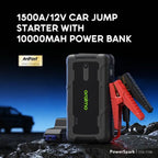 oraimo PowerSpark | 10000mAh, 1500A Jump Starter Power Bank Neo Tech