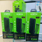 oraimo Slice Link 10000 mAh, 12W with Multi-Cables Power Bank