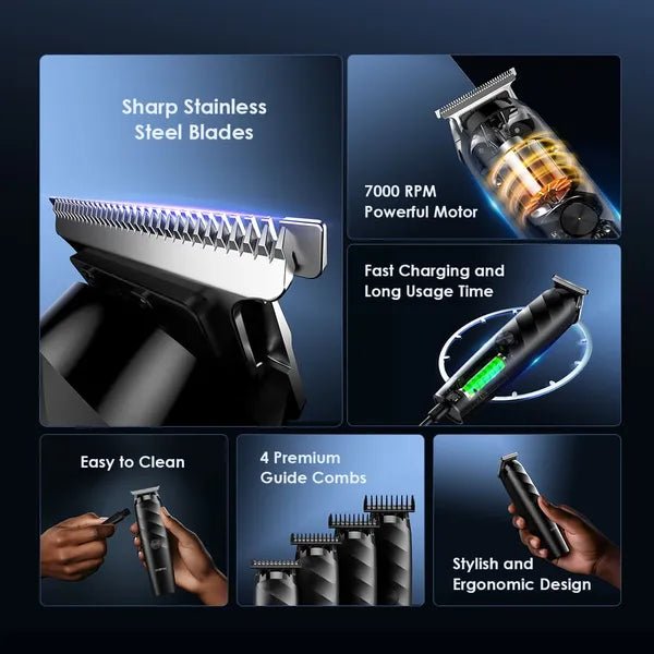 oraimo SmartTrimmer Home (OTR-210) | 90-Minute Cordless Hair Trimmer Neo Tech