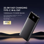 oraimo Toast 22.5 Byte 10000mAh, 22.5W, with Display Power Bank