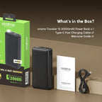 oraimo Traveler 15 | 20000mAh, 15W Power Bank with Torch Neo Tech
