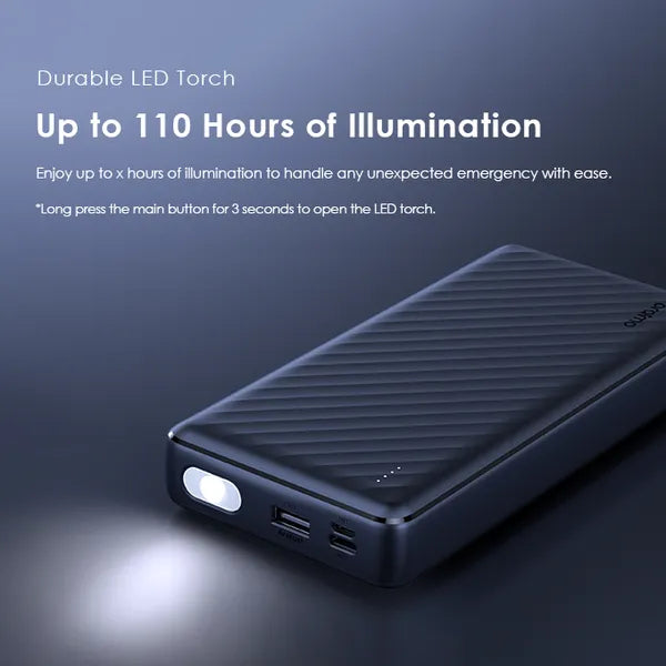 oraimo Traveler Link 20 (20000mAh, 12W with Multi Cables Power Bank