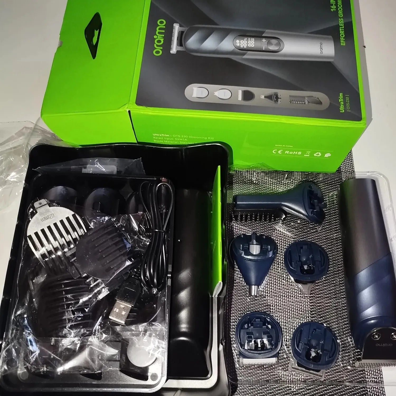 oraimo UltraTrim 16-in-1 Family Grooming Kit Neo Tech