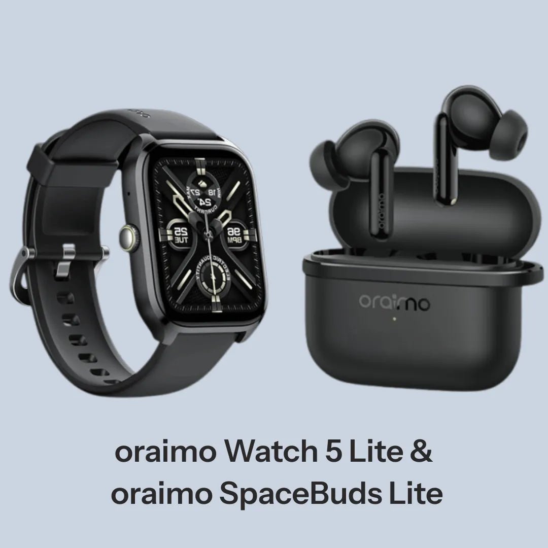 oraimo Watch 5 Lite and oraimo SpaceBuds Lite Bundle Offer - Neo Tech Accessories - 1