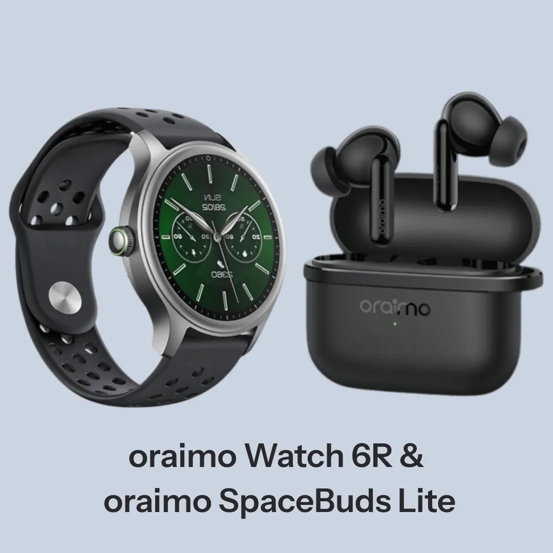oraimo Watch 6R and oraimo SpaceBuds Lite Bundle Offer - Neo Tech Accessories - 1