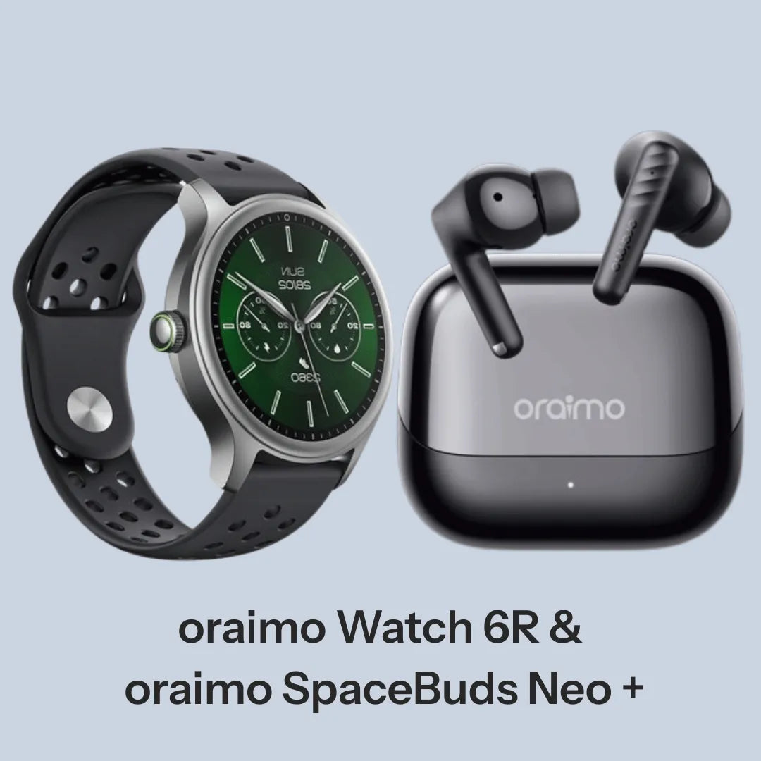 oraimo Watch 6R and oraimo SpaceBuds Neo + Bundle Offer