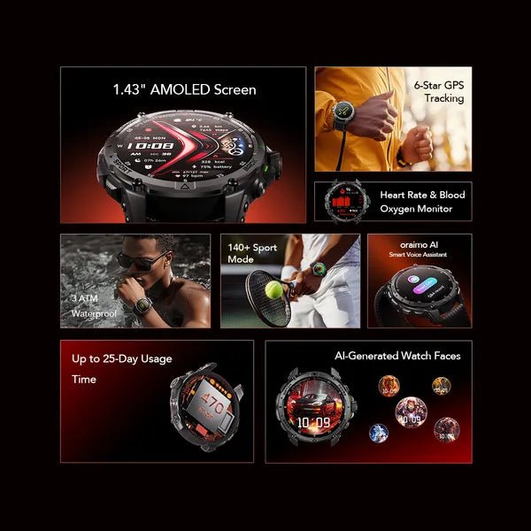 oraimo Watch GT - Neo Tech Accessories - 3