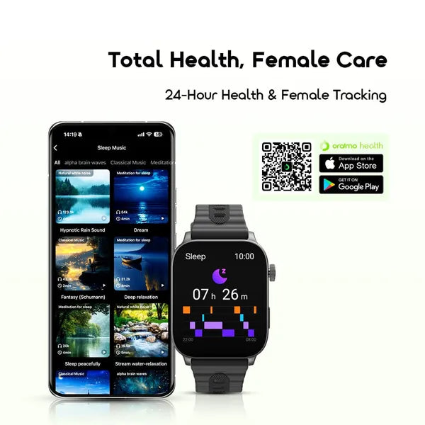 Oraimo Watch Nova 2 Air | AMOLED Display, AI Features & Bluetooth Calling Smart Watch