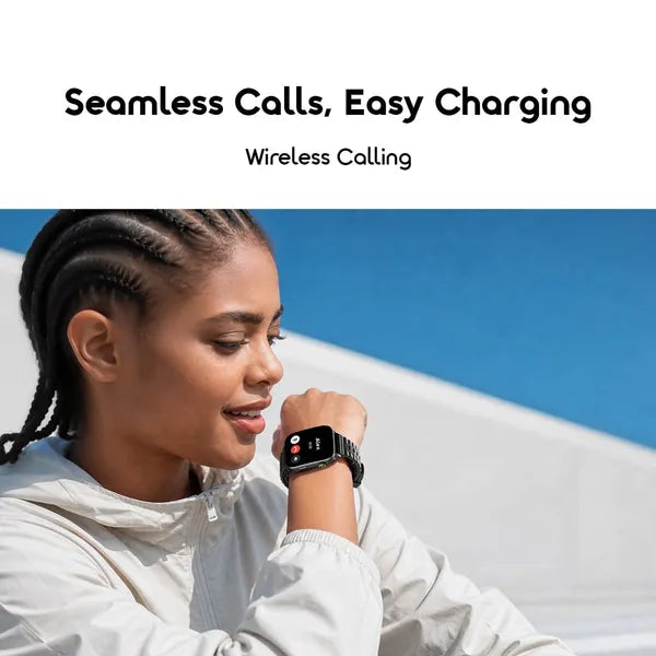 Oraimo Watch Nova 2 Air | AMOLED Display, AI Features & Bluetooth Calling Smart Watch