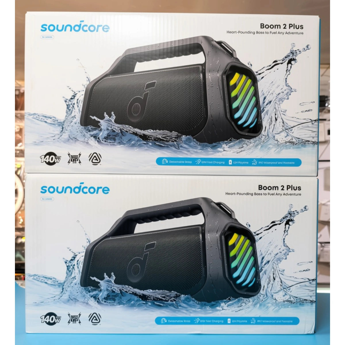 Soundcore Boom 2 Plus | 140W Outdoor Bluetooth Speaker