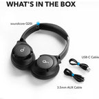 Soundcore Q20i | 60 Hours Battery Life, Hybrid ANC Headphones Kenya